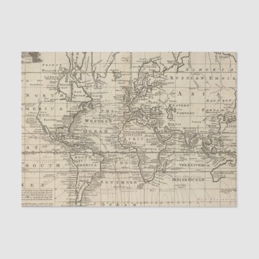 Wereldgrafiek Tissuepapier (Voorkant)