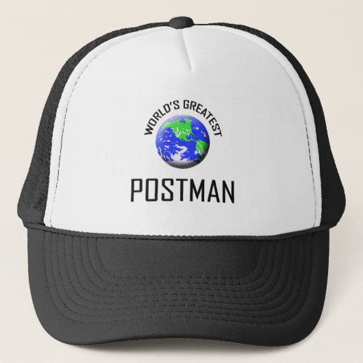 Wereldgrootste postbode trucker pet (Voorkant)