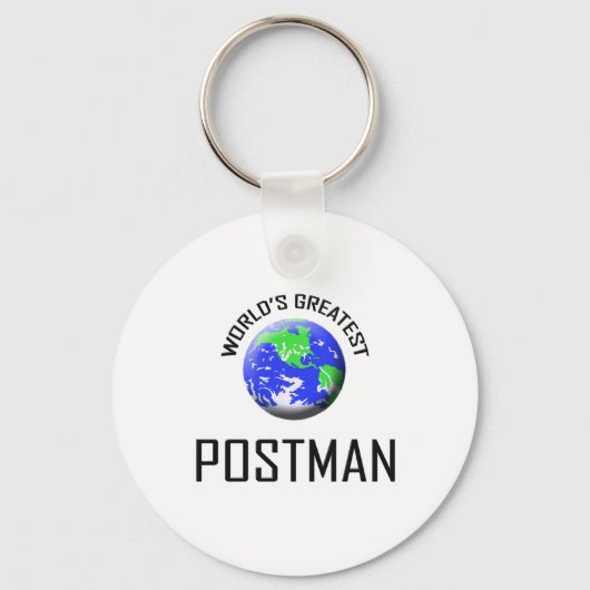 Wereldgrootste Postman Sleutelhanger (Voorkant)