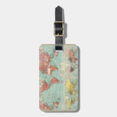 Wereldhandel. Bagagelabel (Voorkant verticaal)