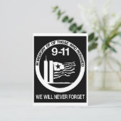 WERELDHANDELSCENTRUM 9/11 BRIEFKAART (Staand voorkant)