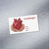 Wereldhartdag Magnetisch Visitekaartje (Voorbeeld)