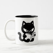 Wereldheerschappij 2 tweekleurige koffiemok (Links)