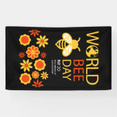 Wereldhoningdag 20 mei spandoek (Horizontaal)