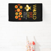 Wereldhoningdag 20 mei spandoek (Insitu)