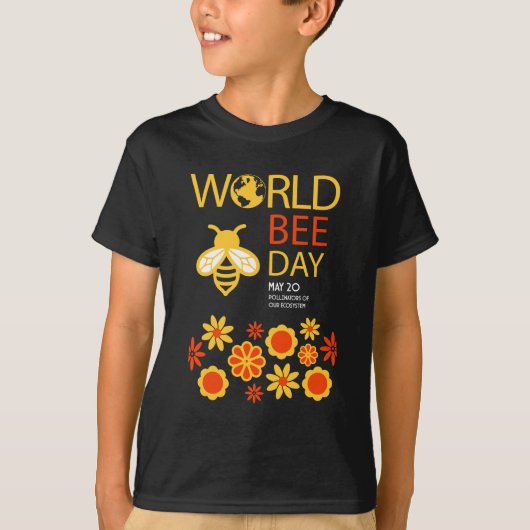 Wereldhoningdag 20 mei t-shirt (Voorkant)