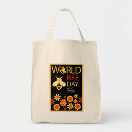 Wereldhoningdag 20 mei tote bag