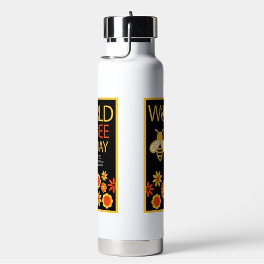 Wereldhoningdag 20 mei waterfles (Rechts)