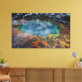 Wereldhorloges Canvas Afdruk (Insitu (Woonkamer))