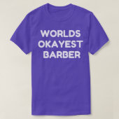 Wereldjachtbarber 3 t-shirt (Design voorkant)