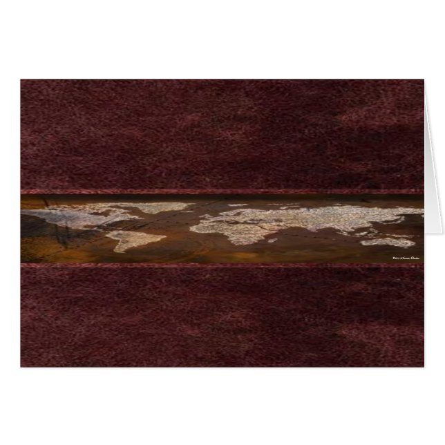 Wereldkaart (Voorkant Horizontaal)