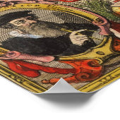 Wereldkaart 1630 poster (Hoek)