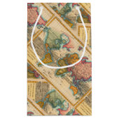 Wereldkaart 1700s Antiek continenten Klein Cadeauzakje (Achterkant)