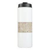  Wereldkaart (1900) van Diogo Ribeiro Thermosbeker (Voorkant)