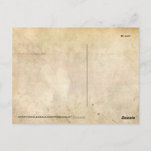 Wereldkaart 1910 Briefkaart (Achterkant)