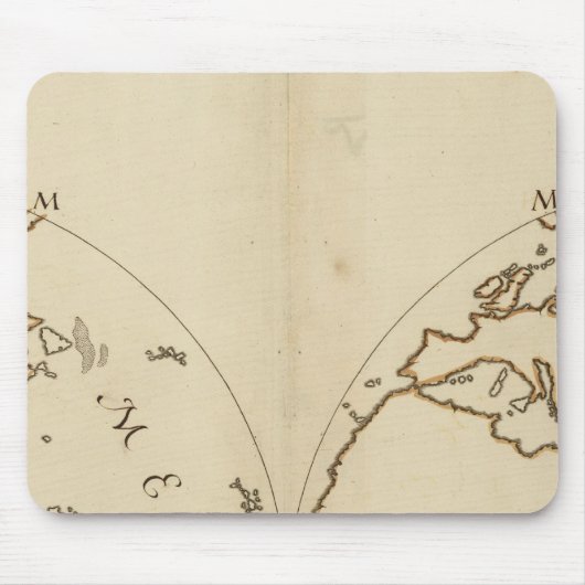 wereldkaart 2 muismat (Voorkant)