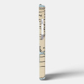WERELDKAART 2E EEUW Case-Mate iPhone CASE (Achterkant / Links)