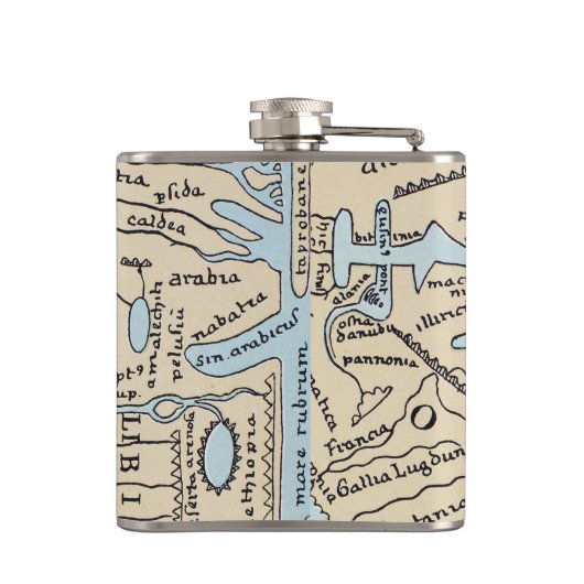 WERELDKAART 2E EEUW HEUPFLES (Achterkant)