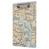 WERELDKAART 2E EEUW KLEMBORD (Links)