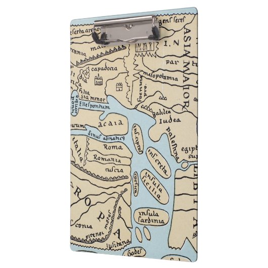 WERELDKAART 2E EEUW KLEMBORD (Links)