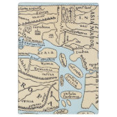 WERELDKAART 2E EEUW KLEMBORD (Achterkant)