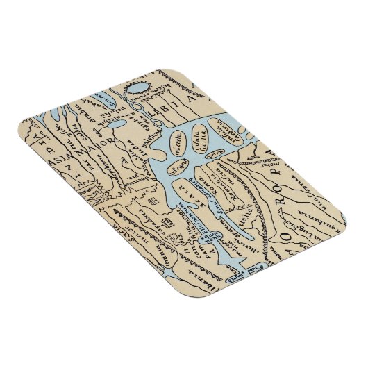 WERELDKAART 2E EEUW MAGNEET (Rechterzijde)