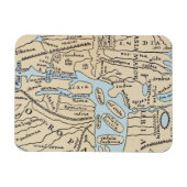 WERELDKAART 2E EEUW MAGNEET (Horizontaal)