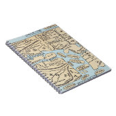 WERELDKAART 2E EEUW NOTITIEBOEK (Rechterzijde)