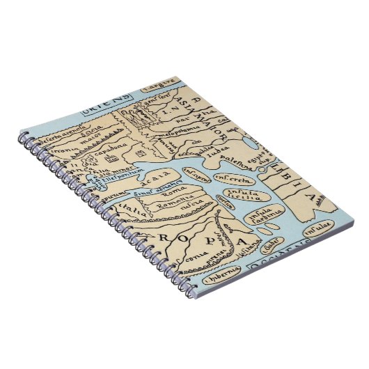 WERELDKAART 2E EEUW NOTITIEBOEK (Rechterzijde)