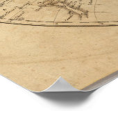 WERELDKAART 3 POSTER (Hoek)