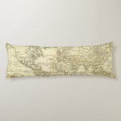 wereldkaart 5 lichaamskussen (Achterkant)