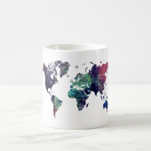 wereldkaart 6 magische mok (Center)