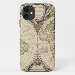 wereldkaart 8 Case-Mate iPhone case