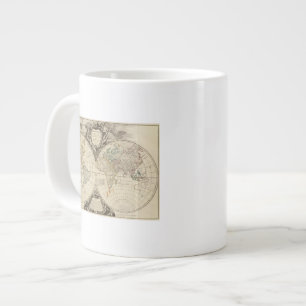 wereldkaart 8 grote koffiekop