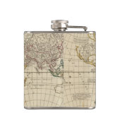 wereldkaart 8 heupfles (Achterkant)