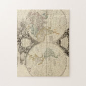 wereldkaart 8 legpuzzel (Verticaal)