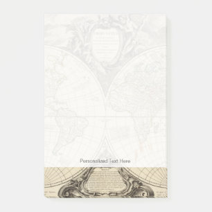 wereldkaart 8 post-it® notes