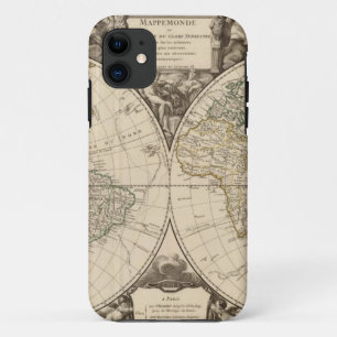 wereldkaart 9 iPhone 11 hoesje