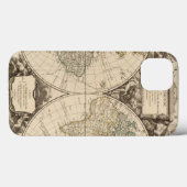 WERELDKAART 9 Case-Mate iPhone CASE (Achterkant (horizontaal))