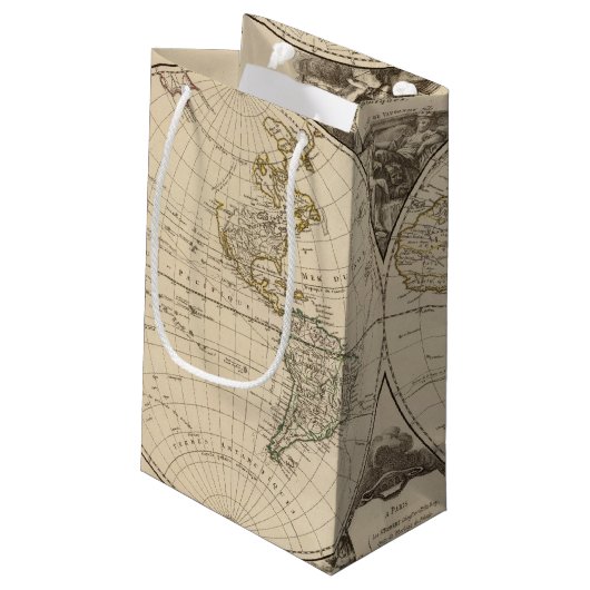 wereldkaart 9 klein cadeauzakje (Achterkant Gekanteld)