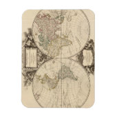 WERELDKAART 9 MAGNEET (Verticaal)