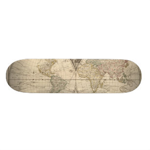 wereldkaart 9 skateboard