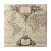 wereldkaart 9 tegeltje (Voorkant)