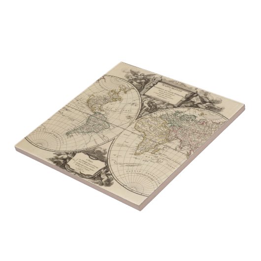 wereldkaart 9 tegeltje (Zijkant)