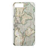  Wereldkaart Abraham Ortelius 1587-1595 Case-Mate iPhone Case (Achterkant)