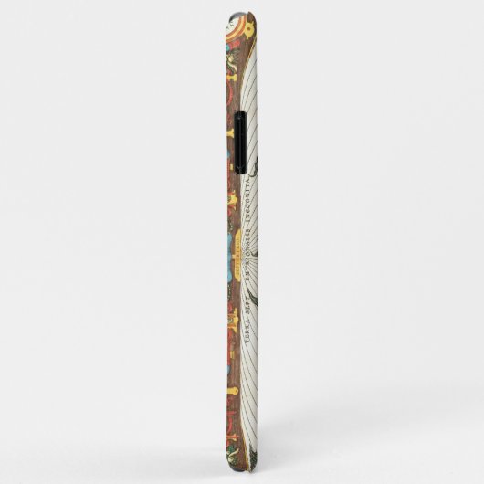 Wereldkaart Abraham Ortelius 1587-1595 Case-Mate iPhone Case (Achterkant/rechts)