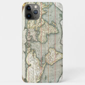  Wereldkaart Abraham Ortelius 1587-1595 Case-Mate iPhone Case (Achterkant)