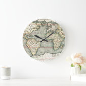 Wereldkaart Abraham Ortelius 1587-1595 Grote Klok (Huis)