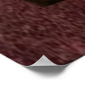 Wereldkaart afdrukken poster (Hoek)