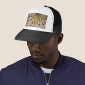 Wereldkaart - Afrika Trucker Pet (In situ)